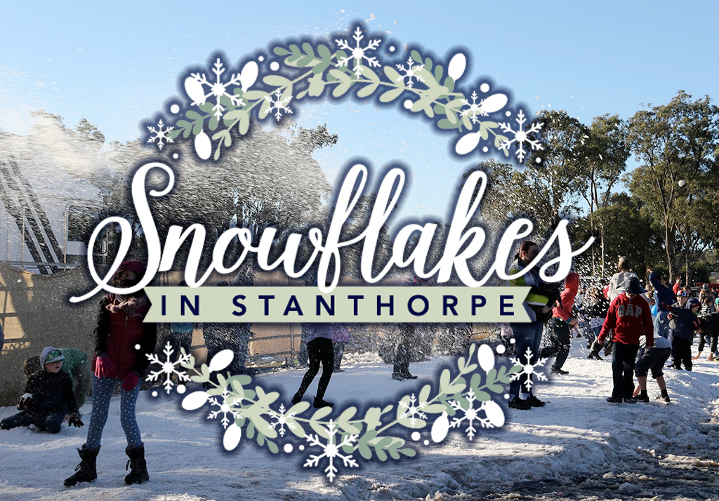 Snowflakes in Stanthorpe